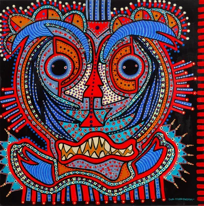 "Mahakala" z cyklu "Nepal 24", Ewa Kilanowska