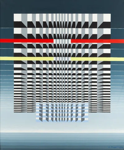 "Abstrakcja geometryczna", Stefan Krygier