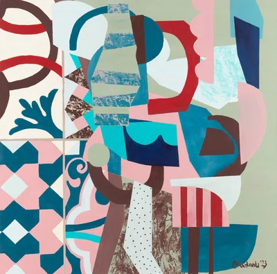"Nurturing serenity" z cyklu "Rebirth", Mila Raczkowska