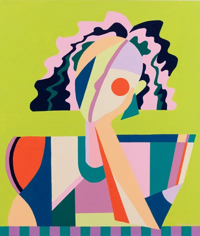"Mademoiselle, zamyślona", Maja Wendland