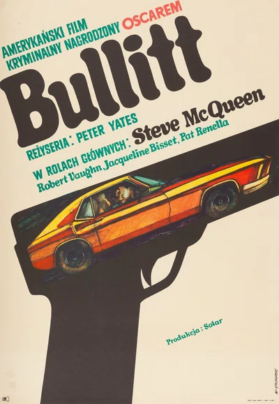 Plakat do filmu "Bullitt", Marian Stachurski