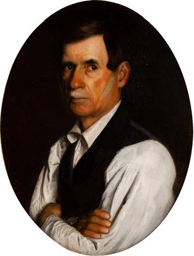 "Portret ojca artysty, Jerzego", Nikodem Sylwanowicz