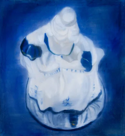 "Niebieski pantofelek", Agnieszka Apoznańska
