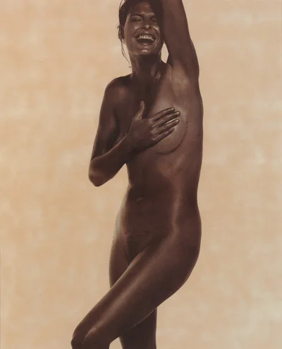 Linda Evangelista z teki  ''Visionaire 23. The Emperor's New Clothes'', Karl Lagerfeld