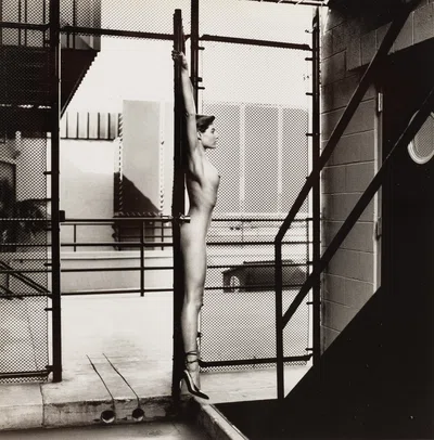 Young Woman Suspended, Los Angeles, Helmut Newton
