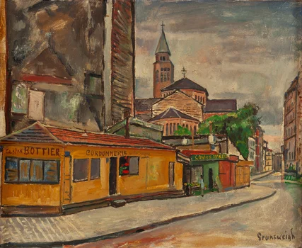"Rue Massue w Vincennes", Nathan Grunsweigh