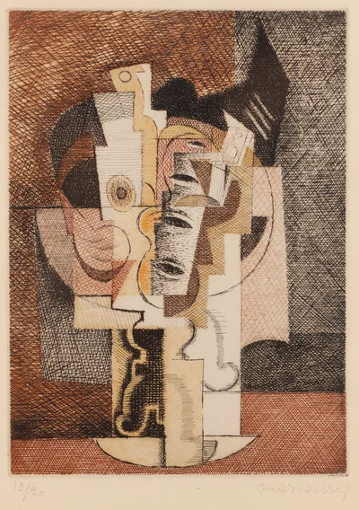 "Stół" ("La table"), Louis Marcoussis