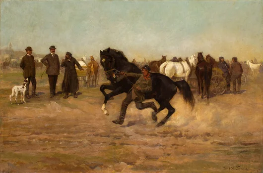 "Próba konia", Józef Słociński