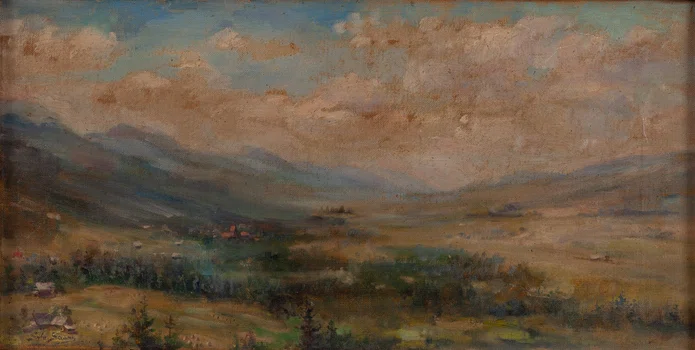 Pejzaż górski, Sylweriusz Saski