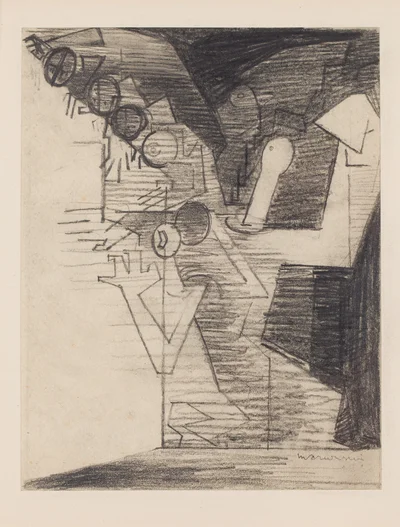 "W kasynie" ("Au casino"), Louis Marcoussis