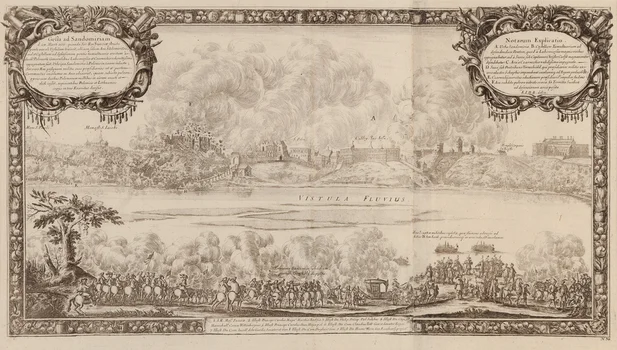 Oblężenie Sandomierza 24 marca 1656, Erik Dahlbergh