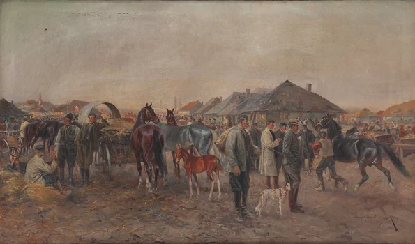 Targ koński, Leonard Winterowski