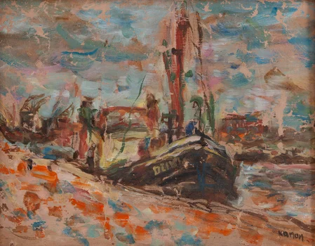 Scena portowa, Zenon Kononowicz