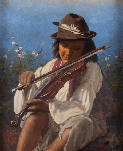 Wiejski skrzypek, Franciszek Streitt