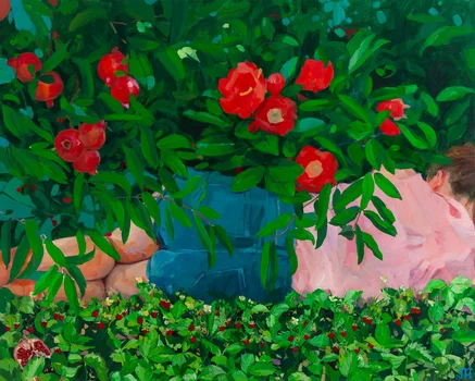 "W ogrodzie rozkoszy ziemskich", Anna Milewska
