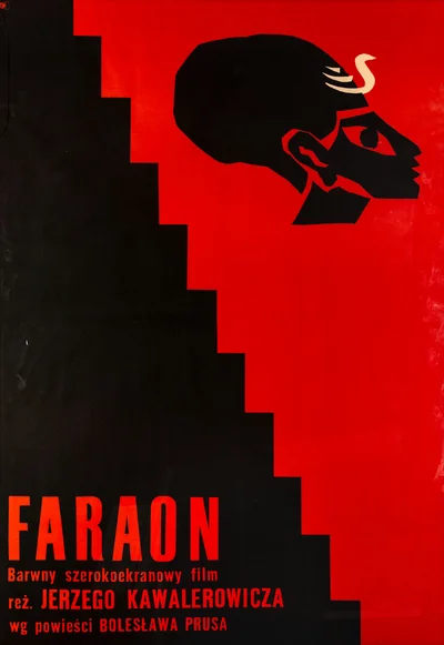 Plakat do filmu "Faraon" reż. Jerzy Kawalerowicz, Julian Pałka