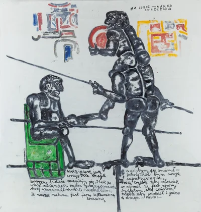 "Na linie - nauka chodzenia", Eugeniusz Markowski