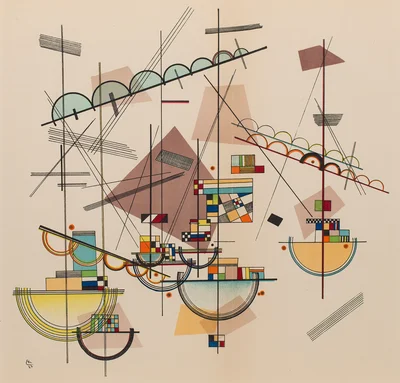 "Lyrisch" ("Liryczny"), Wassily Kandinsky