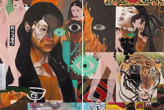 "Triptych", dyptyk, Przemysław Wójciak
