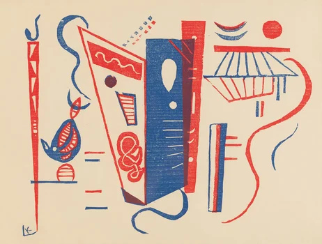 "Kompozycja" , Wassily Kandinsky