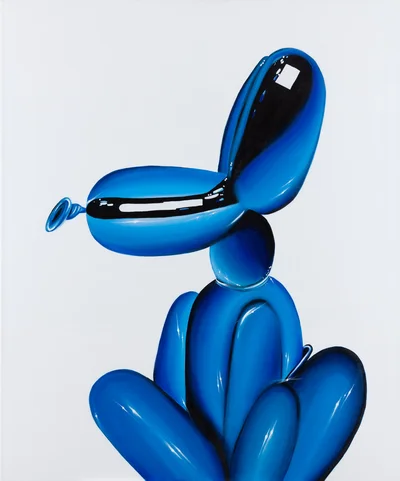 "Siedzący Marzyciel" z cyklu "Balloon Dog Story", Katarzyna Ziomek