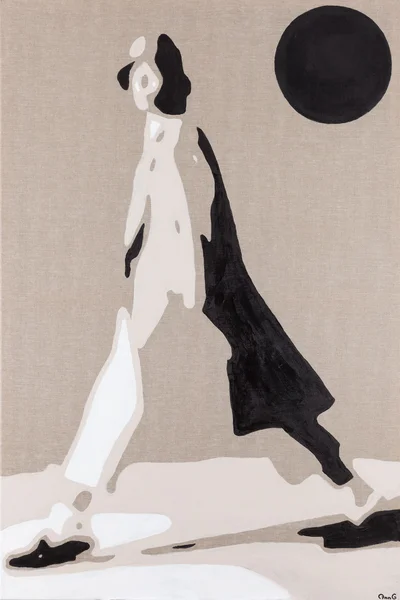"Walking in the shadow of the Black Moon", Anna Garwol