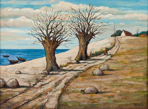 "Krajobraz", Ryszard Skupin
