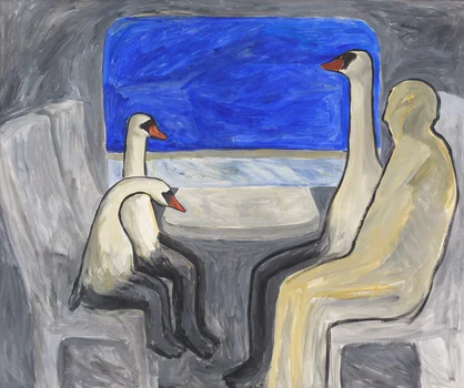 "Мігруючі лебеді" (Migrant Swans), Kateryna Lysovenko