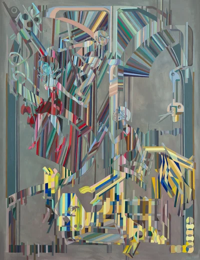 "Flight light" z cyklu "Wizje", Filip Gruszczyński