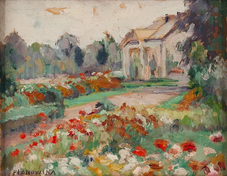 Widok na dworek, Maria Płonowska