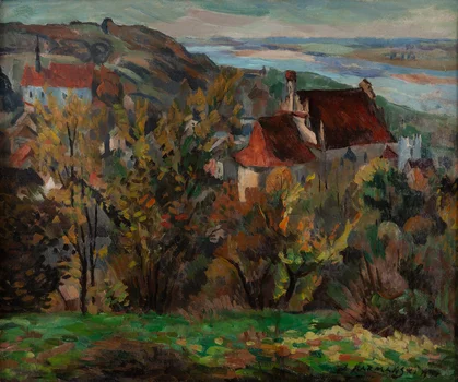 Widok na Kazimierz Dolny, Jan Karmański