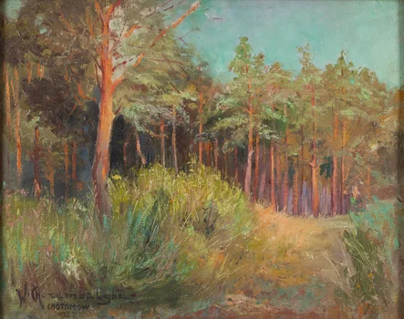 Pejzaż leśny, Wawrzyniec Chorembalski
