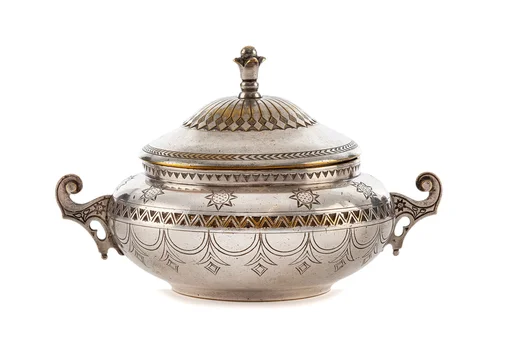 Cukiernica w stylu zakopiańskim (648), Pierwsza Krajowa Fabryka Wyrobów Platerowanych, Srebrnych I Metalowych M. Jarra
