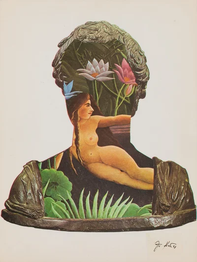 "Verde - Hommage a Rouseau" ("Trawa"), Jiří Kolář