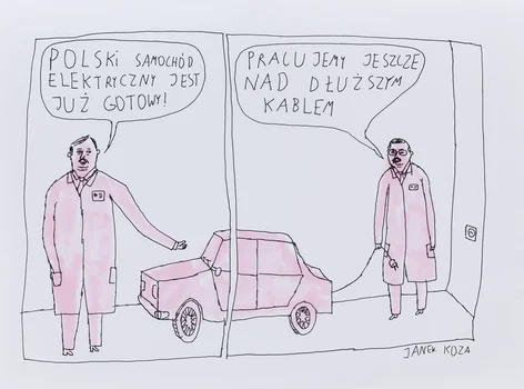 "Polski samochód elektryczny jest już gotowy!", Janek Koza