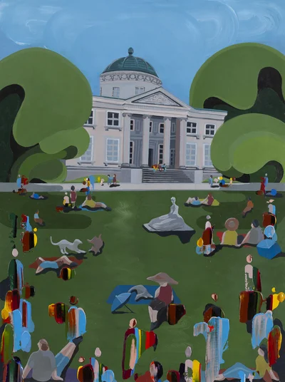 "Piknik w Królikarni", Damian Lisiewski
