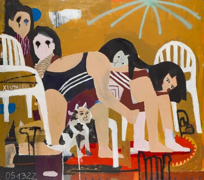 "1, 2, 3... Wrestling", Paulina Sanecka