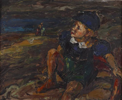 Chłopiec w granatowym kaszkiecie, Maurice Vagh-Weinmann