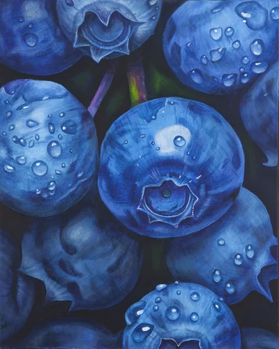 "Krople błękitu", Laura Paszynska