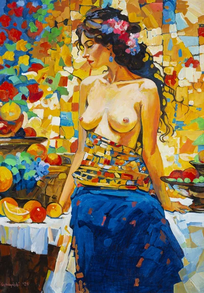 "Townswoman in Cappadocia", Sławomir Gębczyński