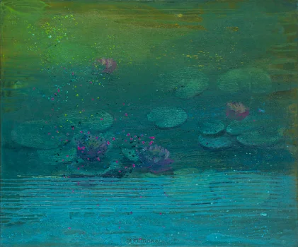"Water lilies", Magdalena Mędzkiewicz