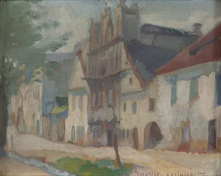 Widok z Kazimierza nad Wisłą ("Ulica Senatorska"), Jan Zygmunt Matejf