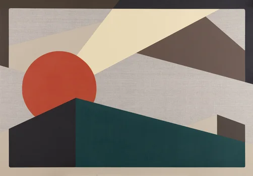 "Sunset XVI", Julia Tycner