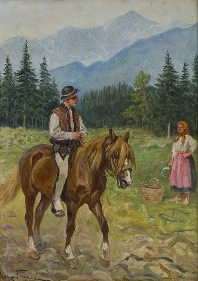 Góral na koniu, Feliks Franicz