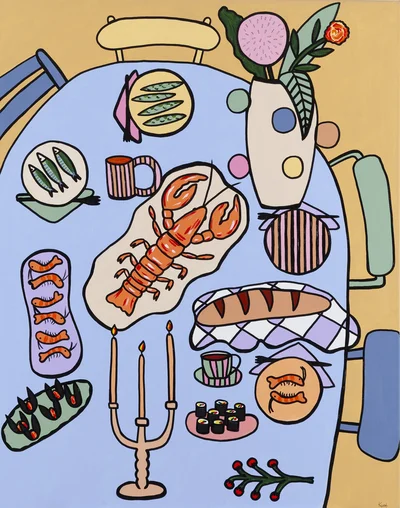 "Sea food II", Ewa Konstantynowicz-Goss