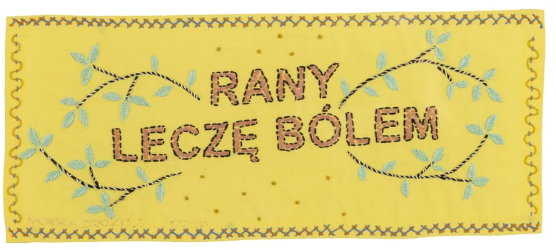 "Rany leczę bólem", Monika Drożyńska