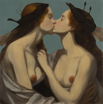 "Pocałunek 4", Magdalena Tomczewska