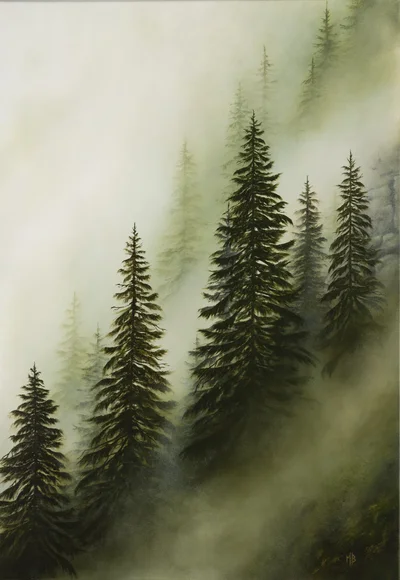 "Whispering Trees", Marta Borowczyk