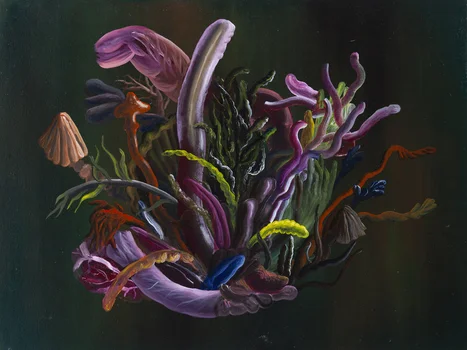 "Bukiet glonów i porostów", Małgorzata Wielek-Mandrela