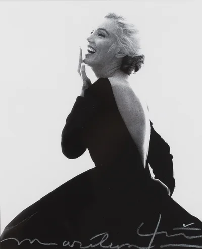 Marilyn Black Dress, Bert Stern